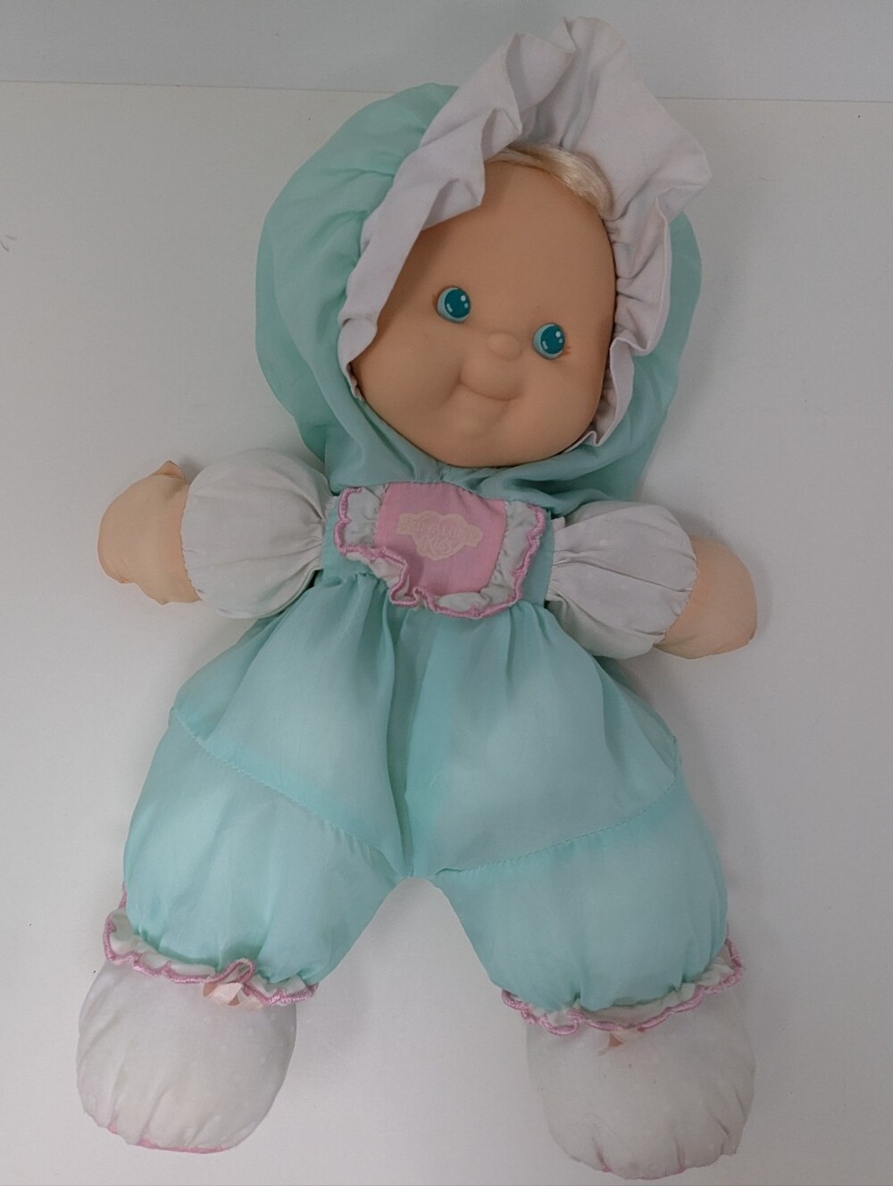 Puffalumps Kids Doll Sherri Green Girl Pastel Green Pink Fisher Price Baby